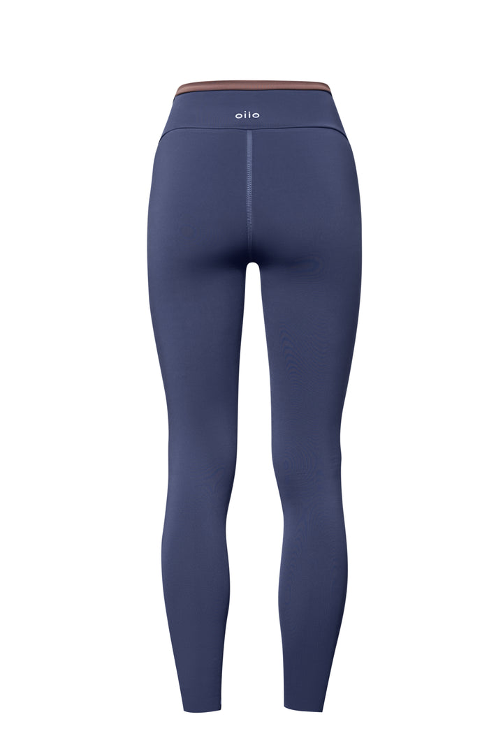 DOUBLE WAISTBAND LEGGINGS IN BREEZE BLUE
