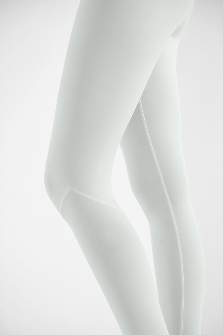 CROSSED V LEGGINGS IN VANILLA ICE